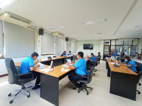 คณะกรรมการสนับสนุนการจัดทำแผนพัฒนาเทศบาล ประชุมเพื่อจัดทำร่างแผนพัฒนาท้องถิ่น (พ.ศ. 2561 – 2565) เพิ่มเติม ครั้งที่ 4 / 2565