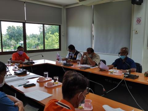 คณะกรรมการพัฒนาเทศบาล ประชุมเพื่อพิจารณาแผนพัฒนาท้องถิ่น (พ.ศ. 2566 – 2570) เปลี่ยนแปลง ครั้งที่ 1 / 2565