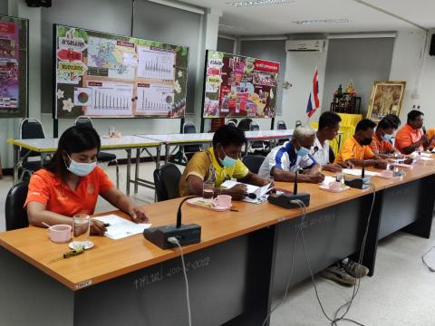 คณะกรรมการพัฒนาเทศบาล ประชุมเพื่อพิจารณาแผนพัฒนาท้องถิ่น (พ.ศ. 2566 – 2570) เปลี่ยนแปลง ครั้งที่ 1 / 2565