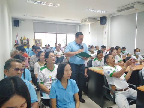 โครงการอบรมเชิงปฏิบัติการให้ความรู้ในการป้องกันโรคติดเชื้อไวรัสโ
