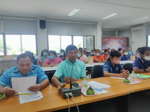 ขับเคลื่อนการดำเนินงานโครงการอาสาสมัครท้องถิ่นรักษ์โลก