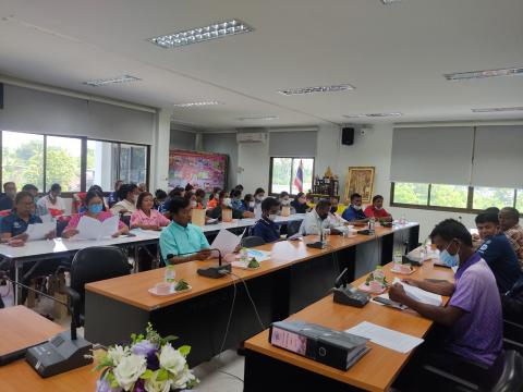 ขับเคลื่อนการดำเนินงานโครงการอาสาสมัครท้องถิ่นรักษ์โลก