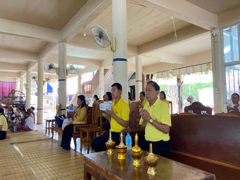 โครงการบรรพชาอุปสมบท เฉลิมพระเกียรติพระบาทสมเด็จพระเจ้าอยู่หัว เนื่องในโอกาศพระราชพิธีมหามงคลเฉลิมพระชนมพรรษา ๖ รอบ ๒๘ กรกฎาคม ๒๕๖๗ ระหว่างวันที่ ๑๓ กรกฎาคม - ๓ สิงหาคม ๒๕๖๗ ณ วัดตาเหล็ง ตำบลหนองปล่อง อำเภอชำนิ จังหวัดบุรีรัมย์