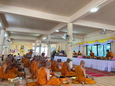 โครงการบรรพชาอุปสมบท เฉลิมพระเกียรติพระบาทสมเด็จพระเจ้าอยู่หัว เนื่องในโอกาศพระราชพิธีมหามงคลเฉลิมพระชนมพรรษา ๖ รอบ ๒๘ กรกฎาคม ๒๕๖๗ ระหว่างวันที่ ๑๓ กรกฎาคม - ๓ สิงหาคม ๒๕๖๗ ณ วัดตาเหล็ง ตำบลหนองปล่อง อำเภอชำนิ จังหวัดบุรีรัมย์