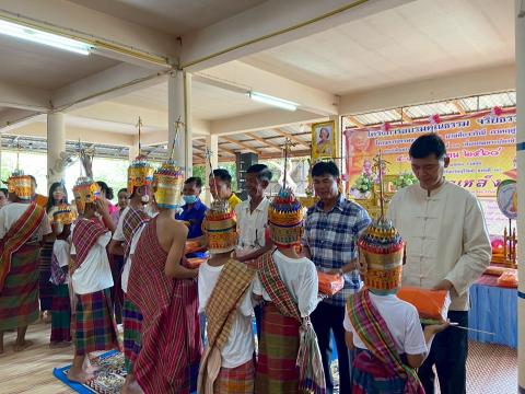 โครงการอบรมคุณธรรม จริยธรรม โครงการบรรพชาอุปสมบท บวชศีลจาริณี ภาคฤดูร้อน ประจำปีงบประมาณ 2568 ปีที่ 11 เพื่อเฉลิมพระเกียรติฯ 5-15 เมษายน 2568